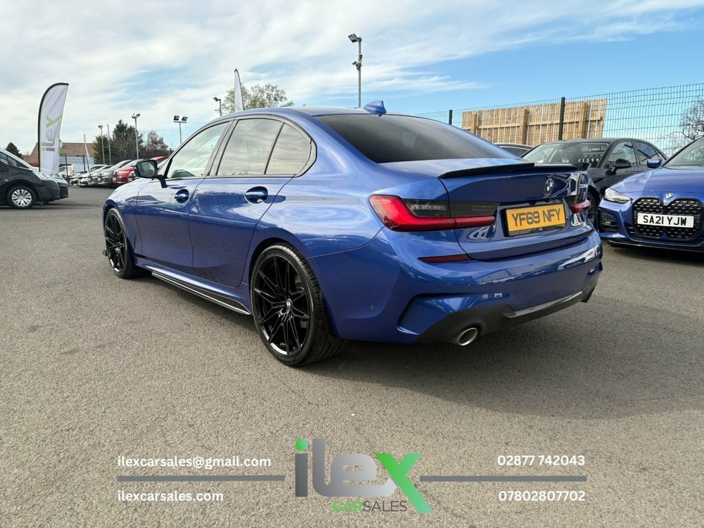BMW 3 Series 2L M Sport YF69NFY Blue #3