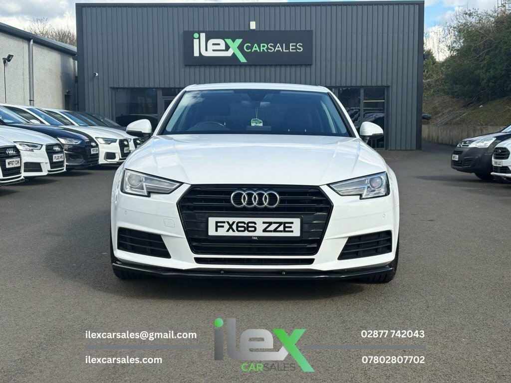 Audi A4 2L Se FX66ZZE White #2