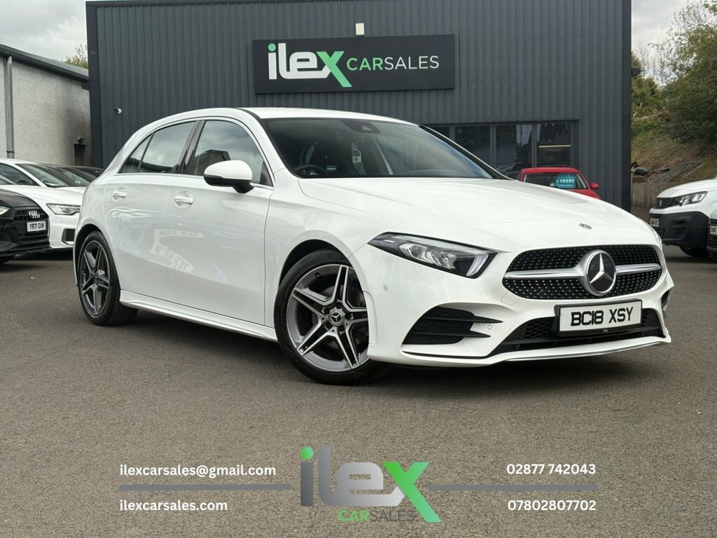 Mercedes-Benz A Class 1.5L Amg Line White