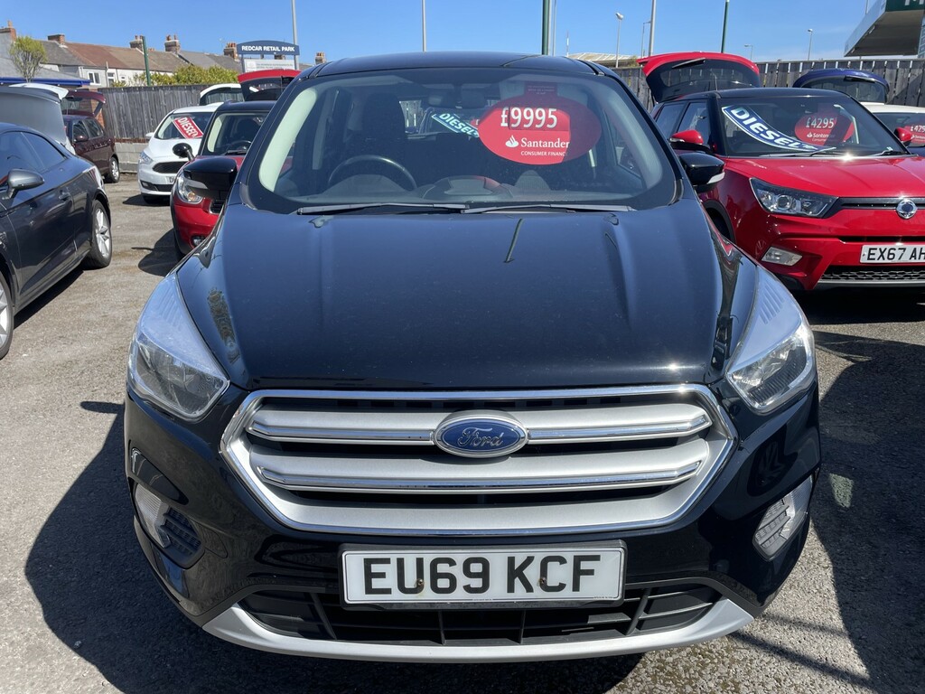 Ford Kuga Suv 1.5 T Ecoboost Zetec 2019 EU69KCF Black #2