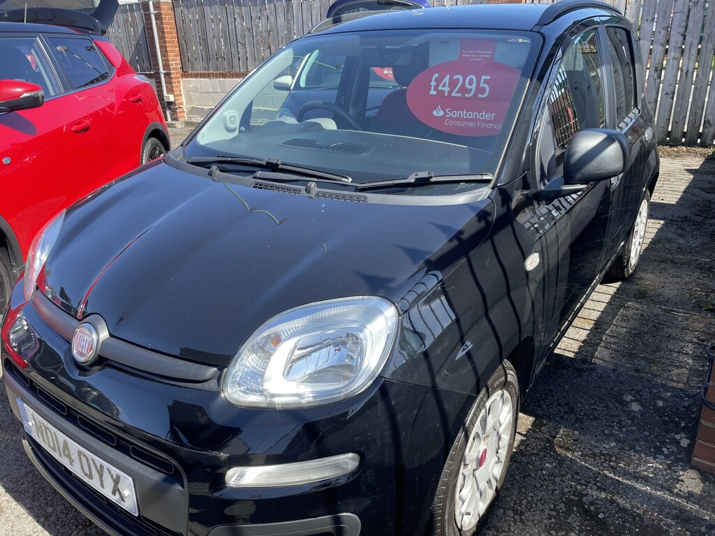 Fiat Panda Hatchback 1.2 Panda My 1.2 69 Bhp Easy 2014 ND14OYX Black #3