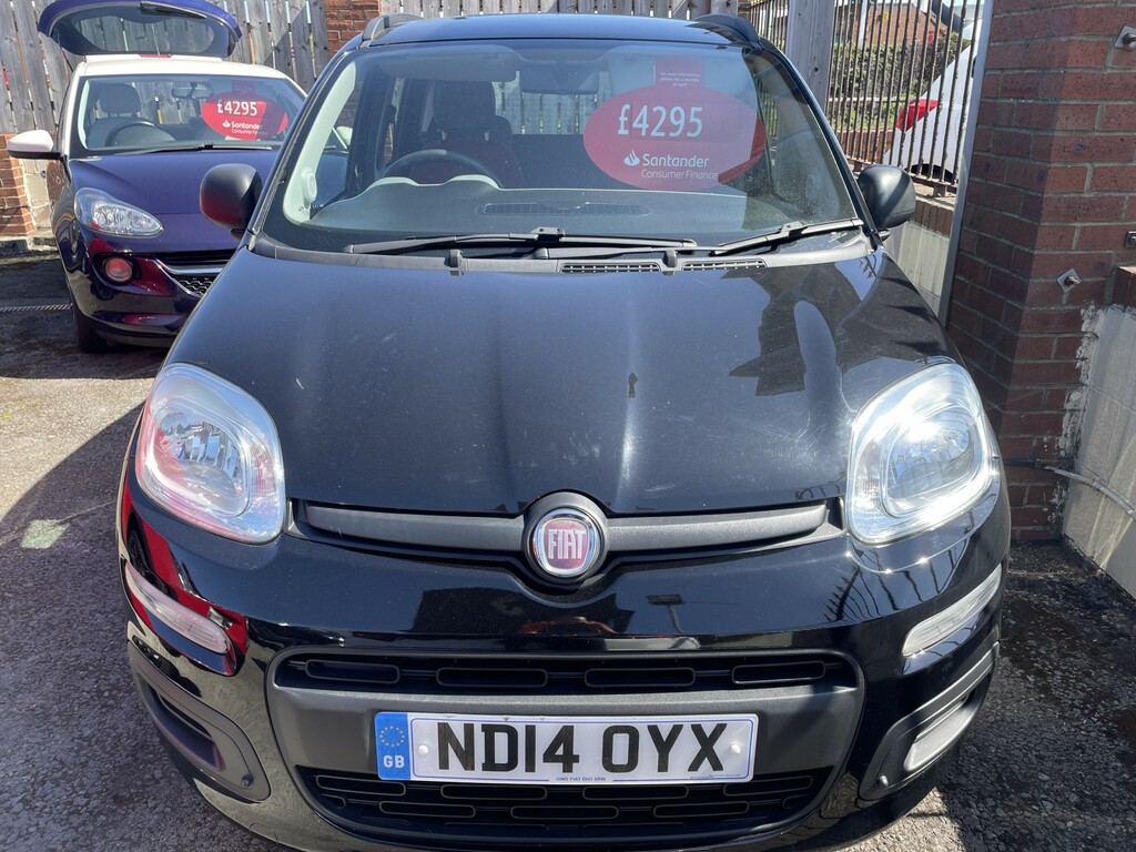 Fiat Panda Hatchback 1.2 Panda My 1.2 69 Bhp Easy 2014 ND14OYX Black #2