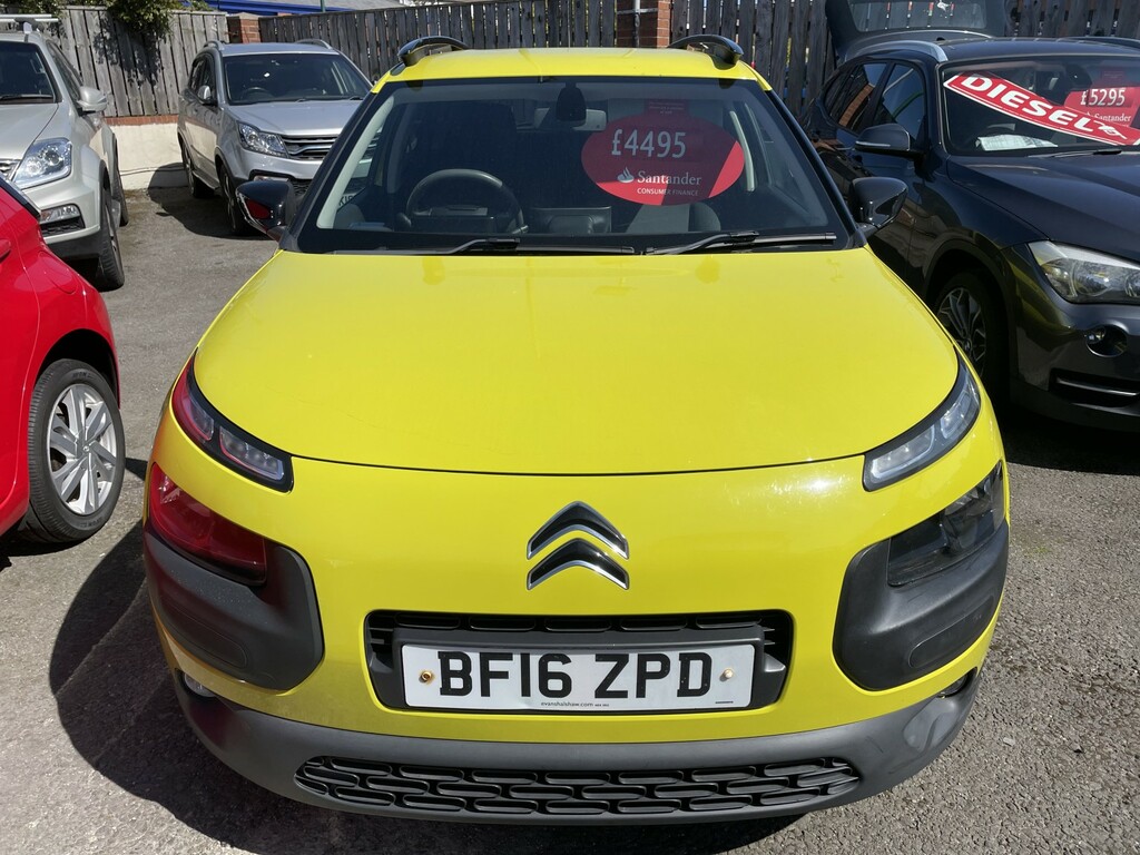 Citroen C4 Cactus Hatchback 1.6 Bluehdi Flair 2016 BF16ZPD Yellow #2
