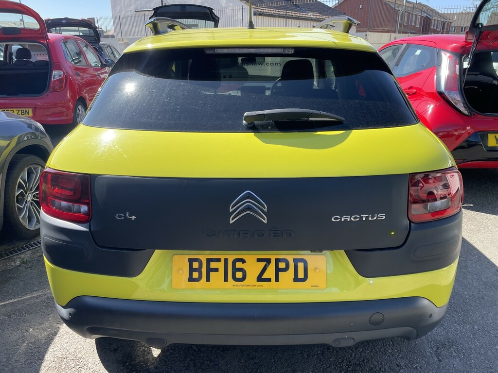 Citroen C4 Cactus Hatchback 1.6 Bluehdi Flair 2016 BF16ZPD Yellow #5