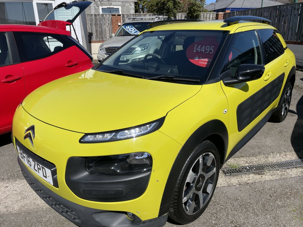 Citroen C4 Cactus Hatchback 1.6 Bluehdi Flair 2016 BF16ZPD Yellow #3
