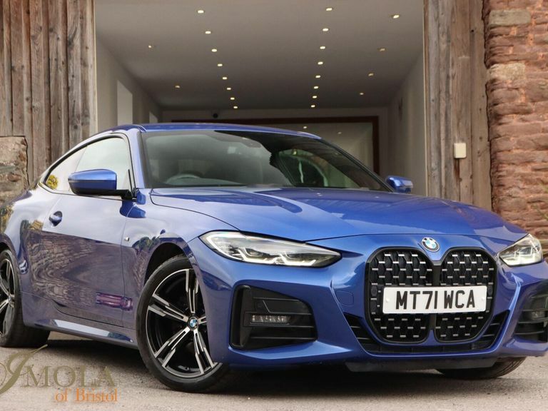 BMW 4 Series 2.0 420D Mht M Sport Euro 6 Ss Blue
