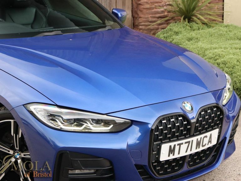 BMW 4 Series 2.0 420D Mht M Sport Euro 6 Ss Blue #6