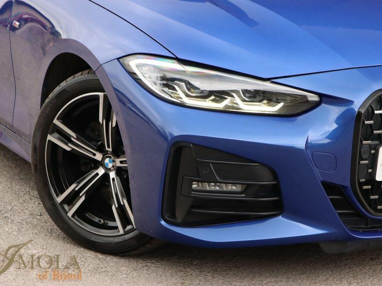 BMW 4 Series 2.0 420D Mht M Sport Euro 6 Ss Blue #5
