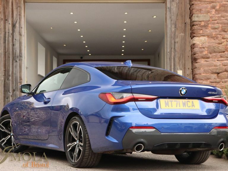 BMW 4 Series 2.0 420D Mht M Sport Euro 6 Ss Blue #2