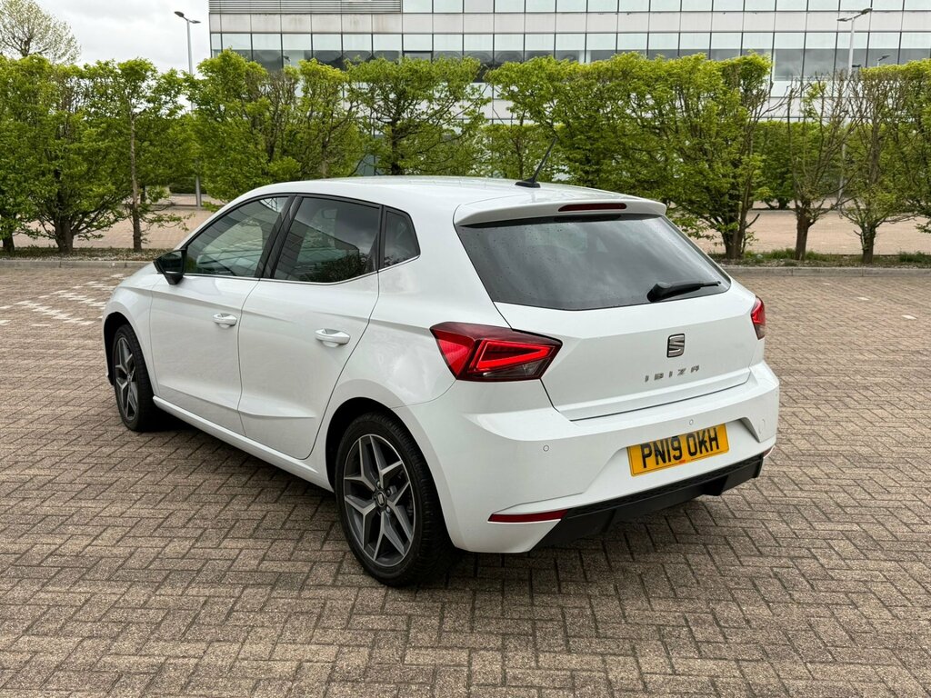 Seat Ibiza 1.0 Tsi Xcellence Lux Hatchback Dsg Eur PN19OKH White #5
