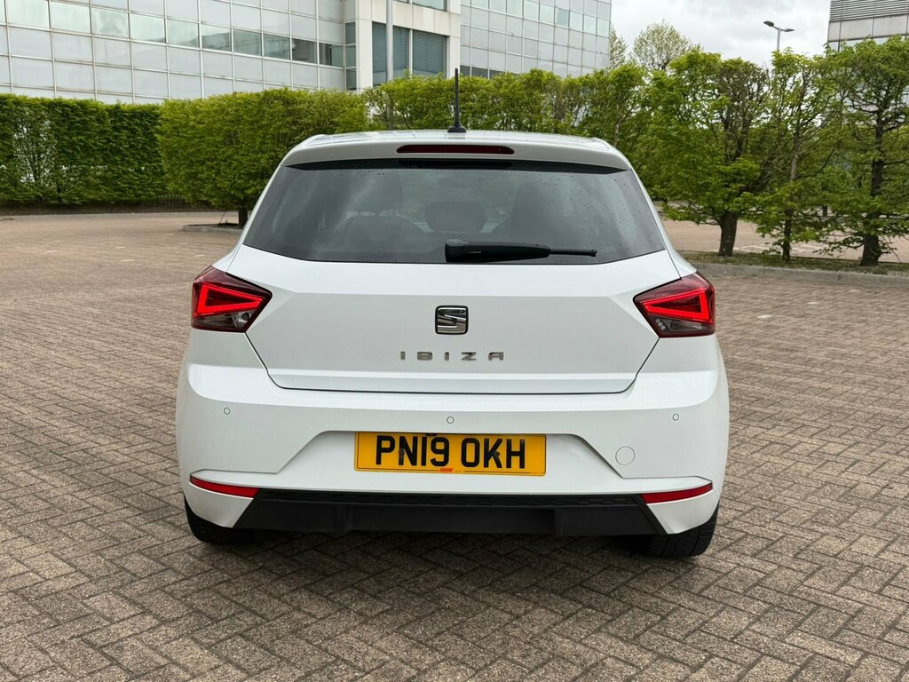 Seat Ibiza 1.0 Tsi Xcellence Lux Hatchback Dsg Eur PN19OKH White #6
