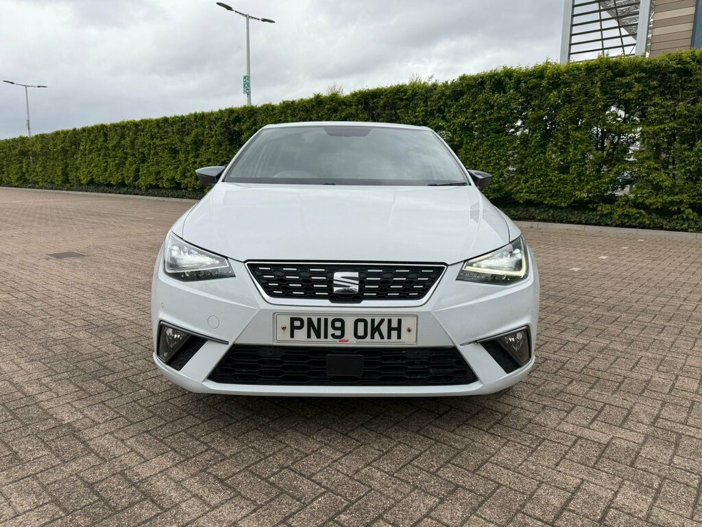 Seat Ibiza 1.0 Tsi Xcellence Lux Hatchback Dsg Eur PN19OKH White #3