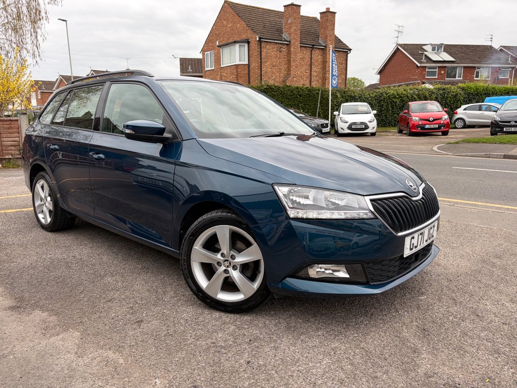 Skoda Fabia 1.0 Tsi Se L Estate Euro 6 Ss Blue