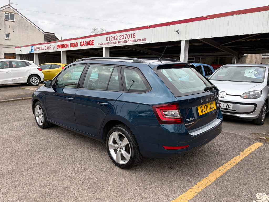 Skoda Fabia 1.0 Tsi Se L Estate Euro 6 Ss GJ71JGZ Blue #4