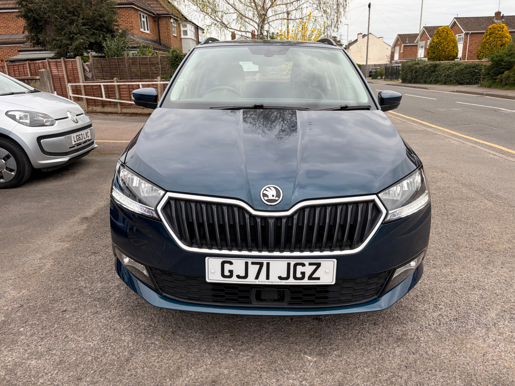 Skoda Fabia 1.0 Tsi Se L Estate Euro 6 Ss GJ71JGZ Blue #2