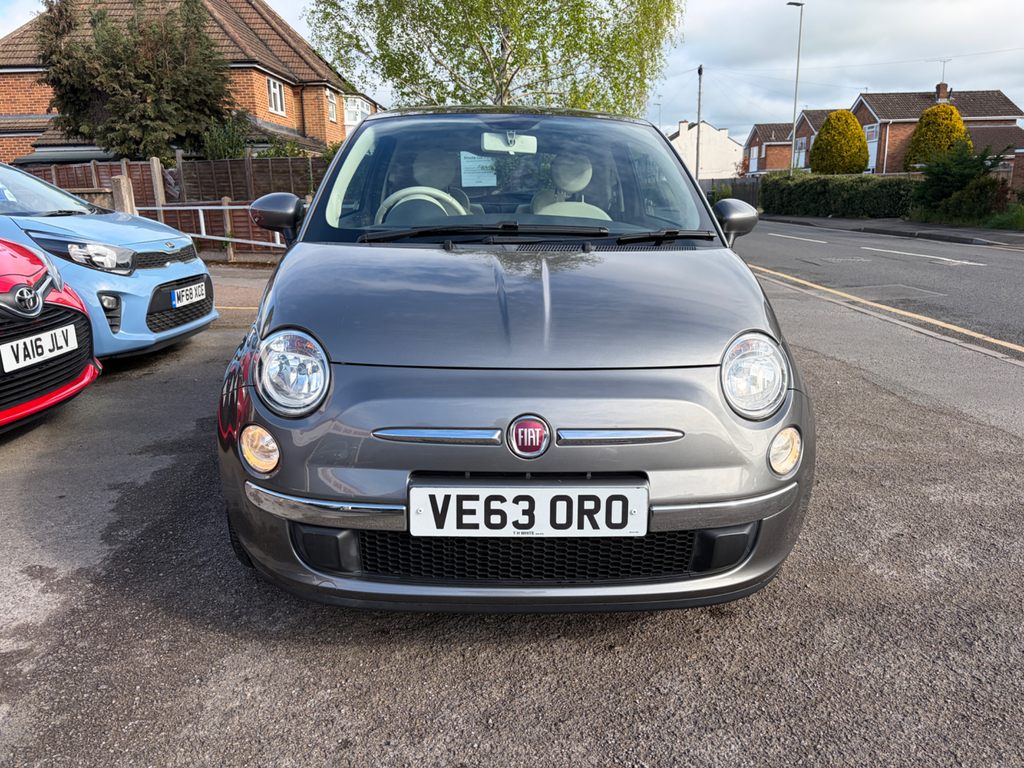 Fiat 500 1.2 Lounge Hatchback Dualogic Euro 6 S Grey #2