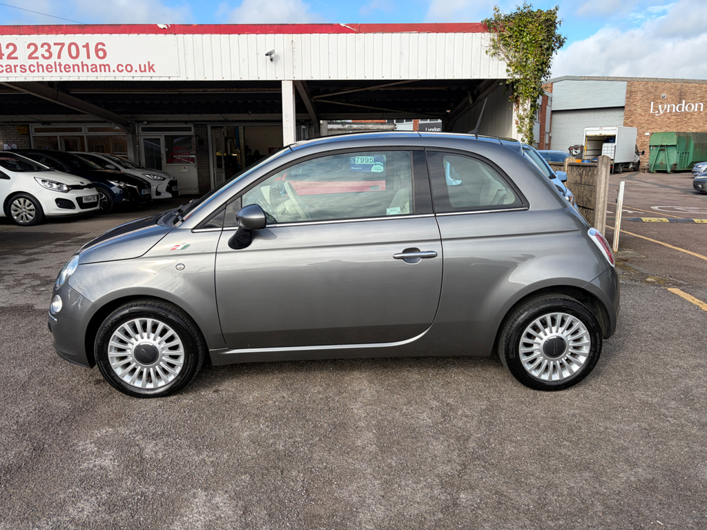 Fiat 500 1.2 Lounge Hatchback Dualogic Euro 6 S Grey #5
