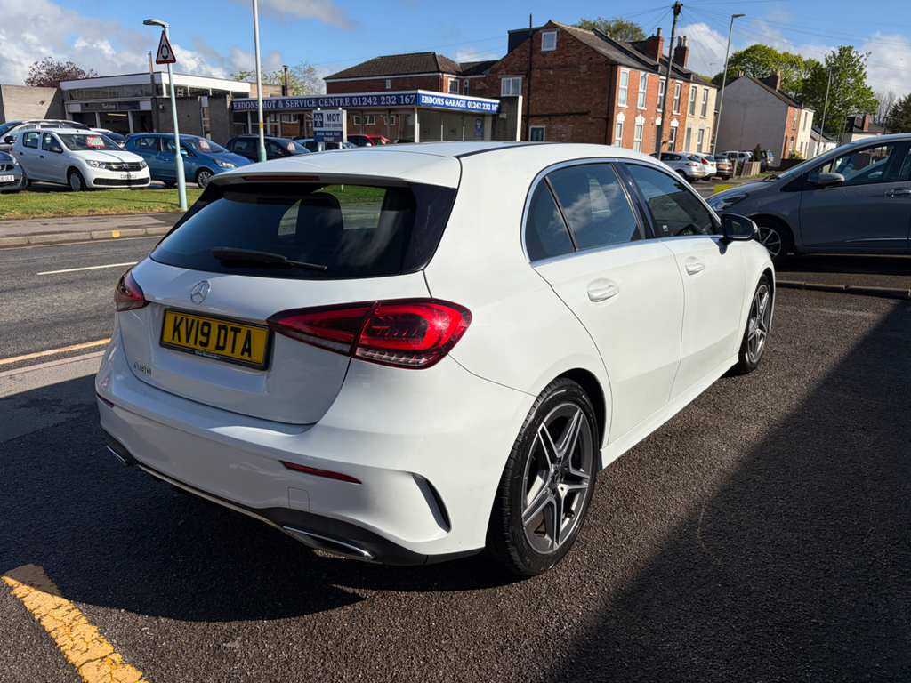 Mercedes-Benz A Class 1.3 Amg Line Hatchback Euro 6 S KV19DTA White #4