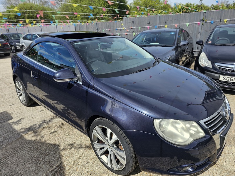 Volkswagen EOS 2.0 Tfsi Sport Cabriolet Blue #2