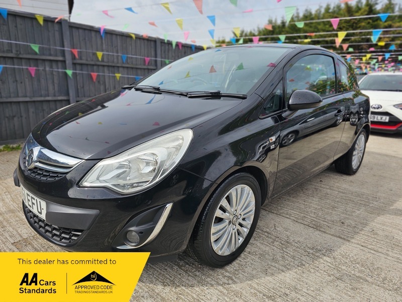 Vauxhall Corsa 1.2 16V Excite Hatchback SG61EFU Black #2
