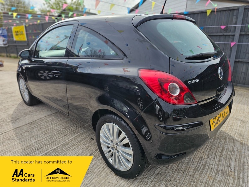 Vauxhall Corsa 1.2 16V Excite Hatchback SG61EFU Black #4