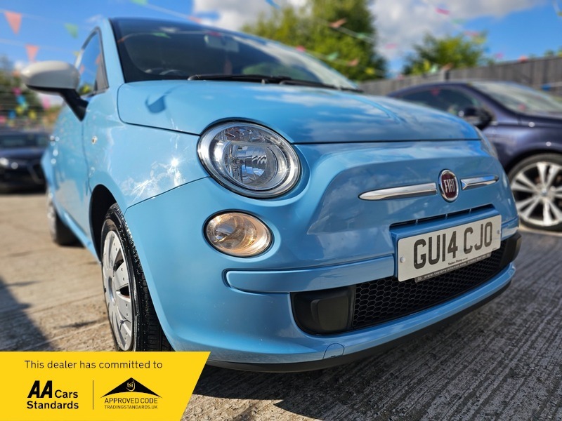 Fiat 500 1.2 Colour Therapy Hatchback GU14CJO Blue #5