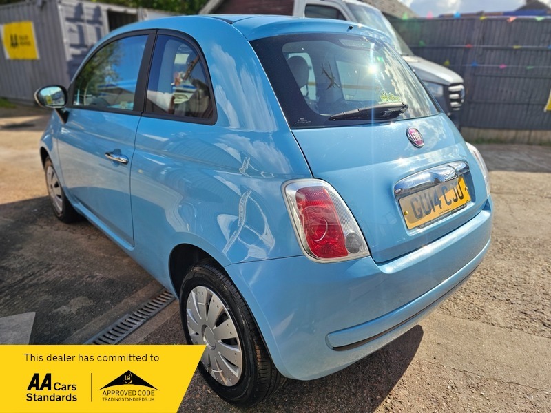 Fiat 500 1.2 Colour Therapy Hatchback GU14CJO Blue #4