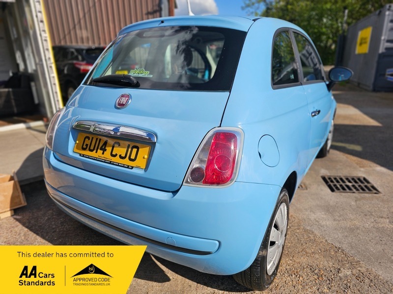 Fiat 500 1.2 Colour Therapy Hatchback GU14CJO Blue #3