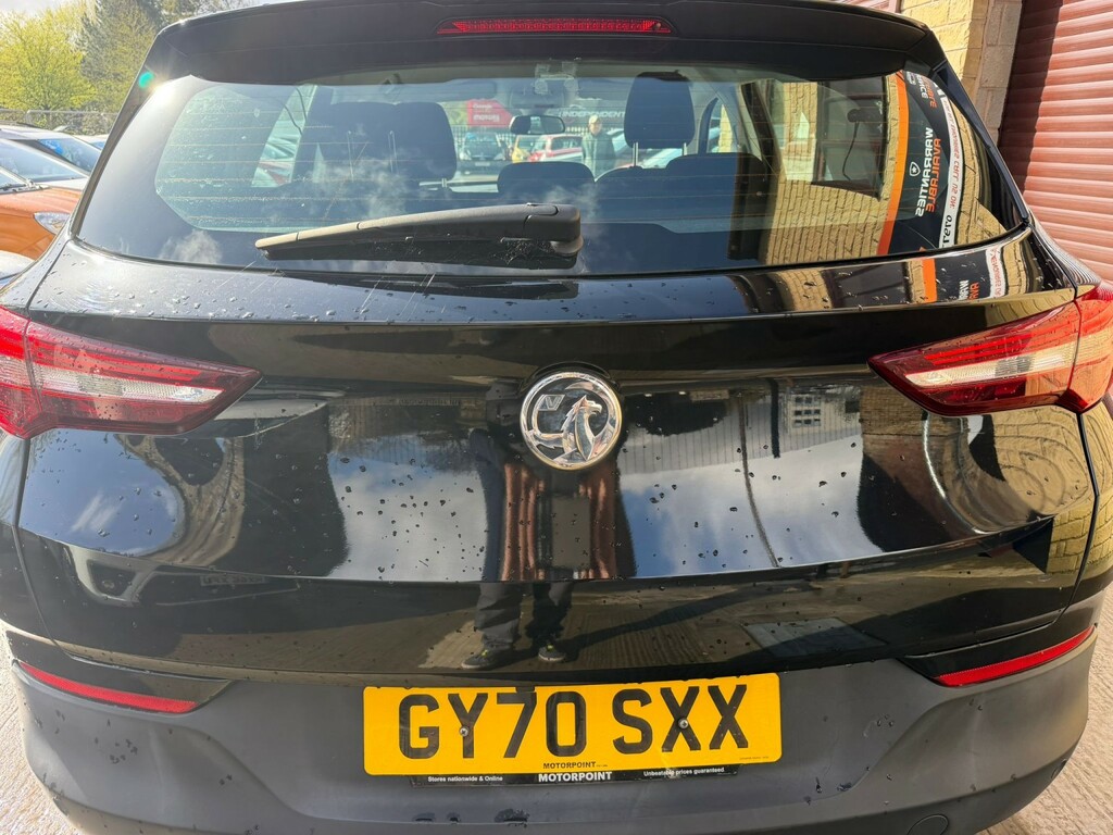 Vauxhall Grandland X Suv 1.2 Turbo Se 2020 GY70SXX Black #6