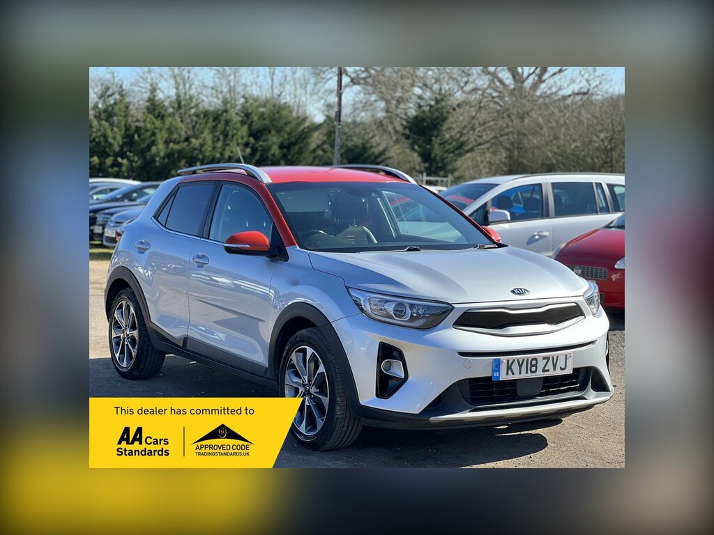 Kia Stonic 1.0 T-gdi First Edition Euro 6 Ss Silver