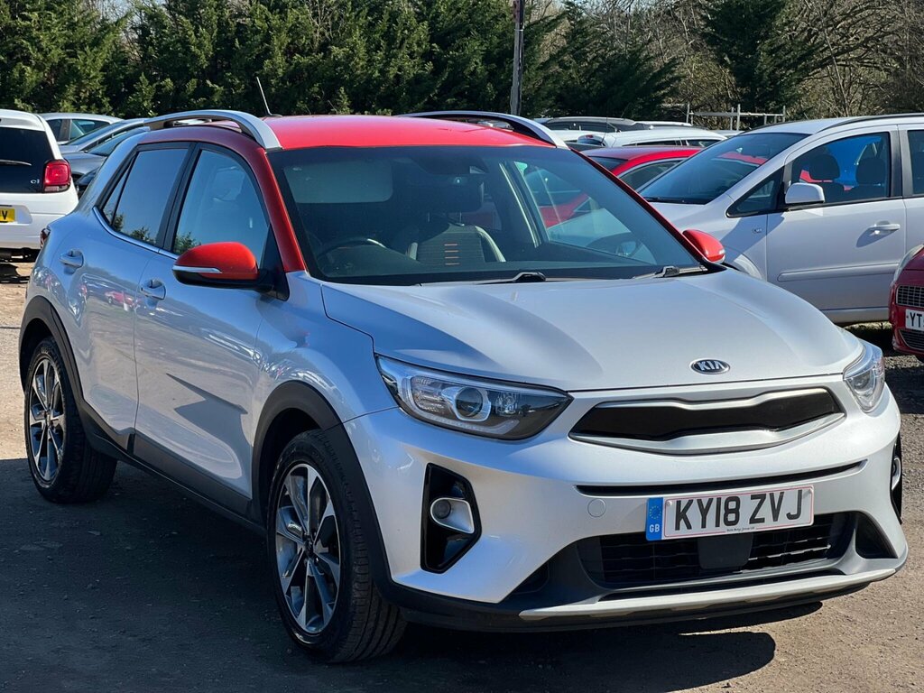 Kia Stonic 1.0 T-gdi First Edition Euro 6 Ss KY18ZVJ Silver #2