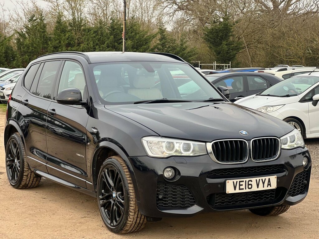 BMW X3 2.0 20D M Sport Xdrive Euro 6 Ss VE16VYA Black #2