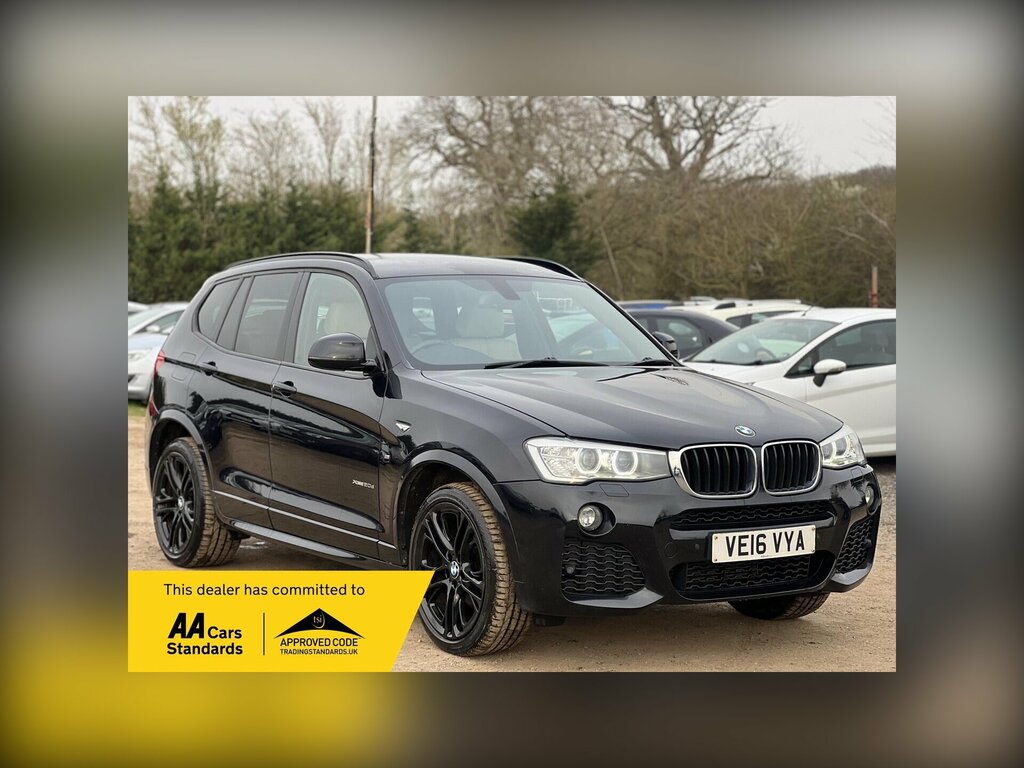 BMW X3 2.0 20D M Sport Xdrive Euro 6 Ss Black