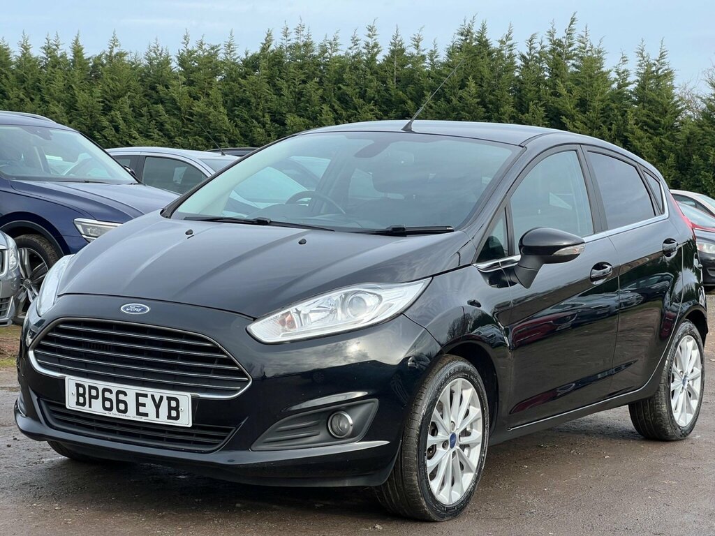 Ford Fiesta 1.5 Tdci Titanium X Euro 6 BP66EYB Black #3