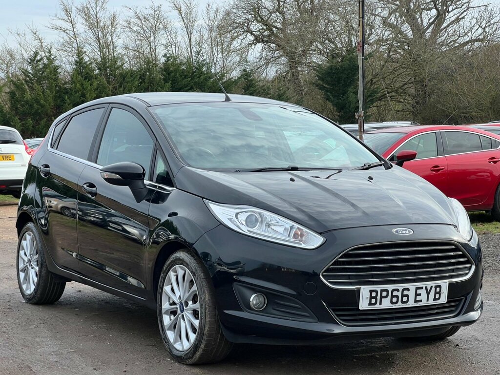 Ford Fiesta 1.5 Tdci Titanium X Euro 6 BP66EYB Black #2