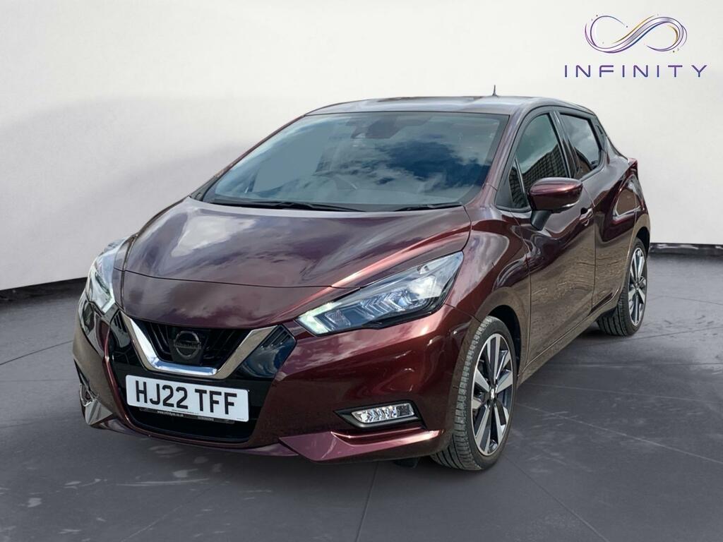 Nissan Micra 1.0 Ig-t Tekna Red #3