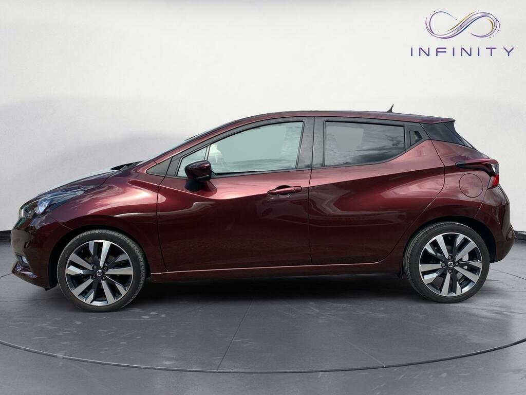 Nissan Micra 1.0 Ig-t Tekna Red #4