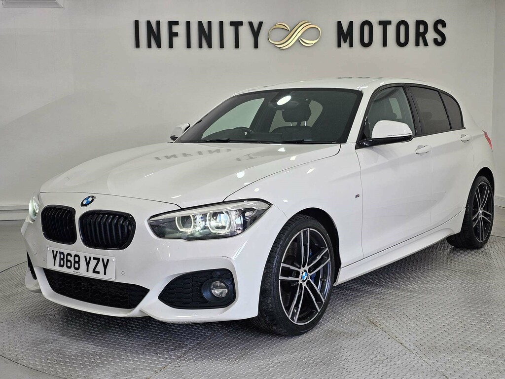 BMW 1 Series 116D M Sport Shadow Edition YB68YZY White #4