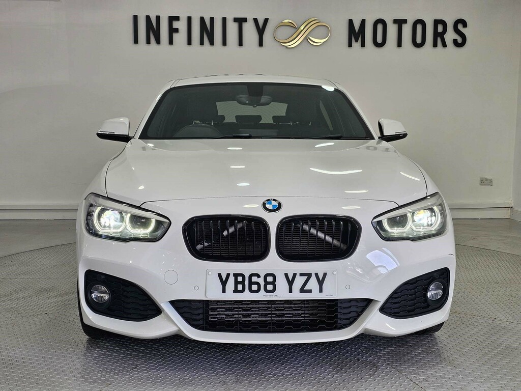 BMW 1 Series 116D M Sport Shadow Edition YB68YZY White #6