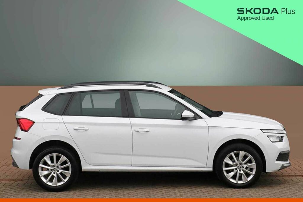 Skoda Kamiq 1.0 Tsi 110 Se Drive Dsg GD72LTU White #4