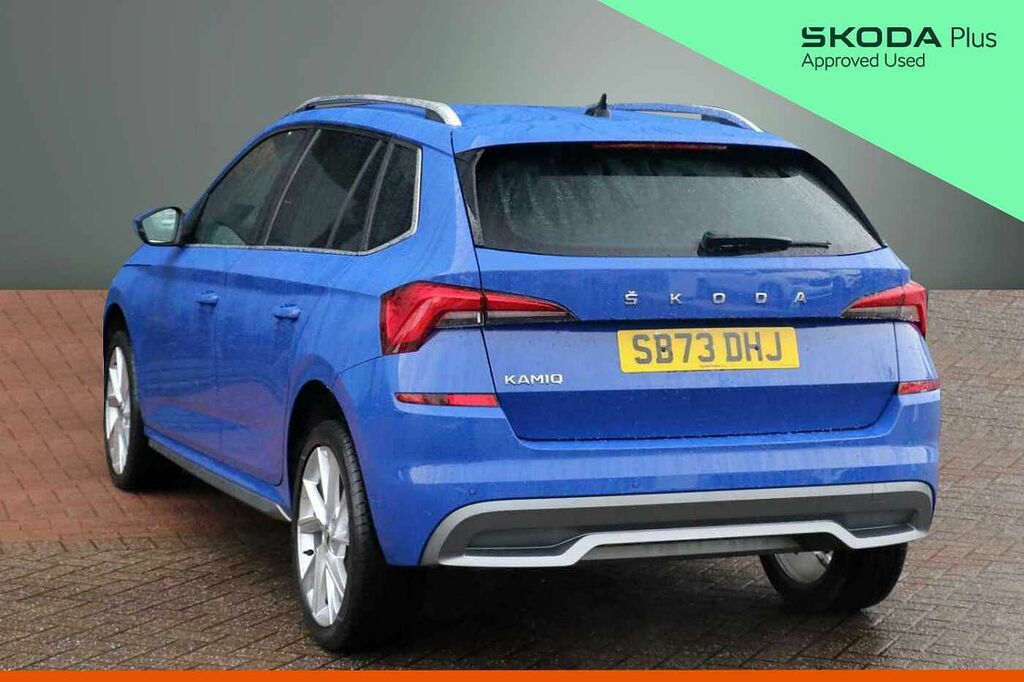 Skoda Kamiq 1.0 Tsi 110 Se L Executive Dsg SB73DHJ Blue #3