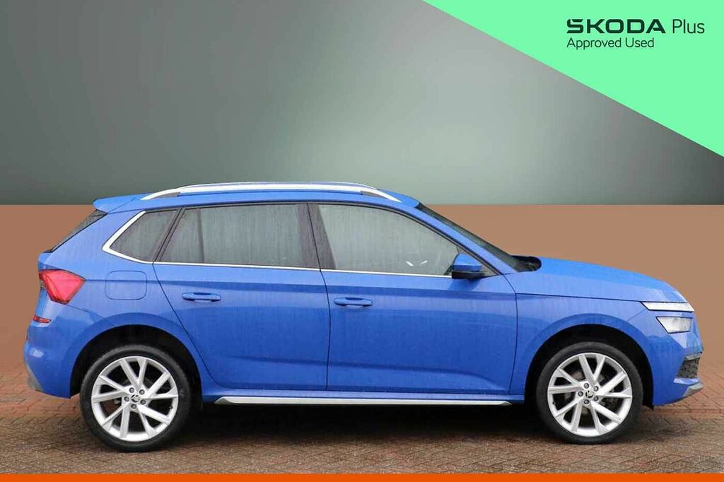 Skoda Kamiq 1.0 Tsi 110 Se L Executive Dsg SB73DHJ Blue #4