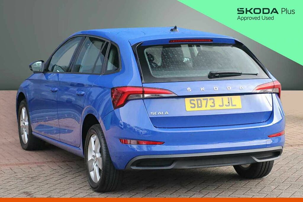 Skoda Scala 1.0 Tsi 110 Se SD73JJL Blue #3