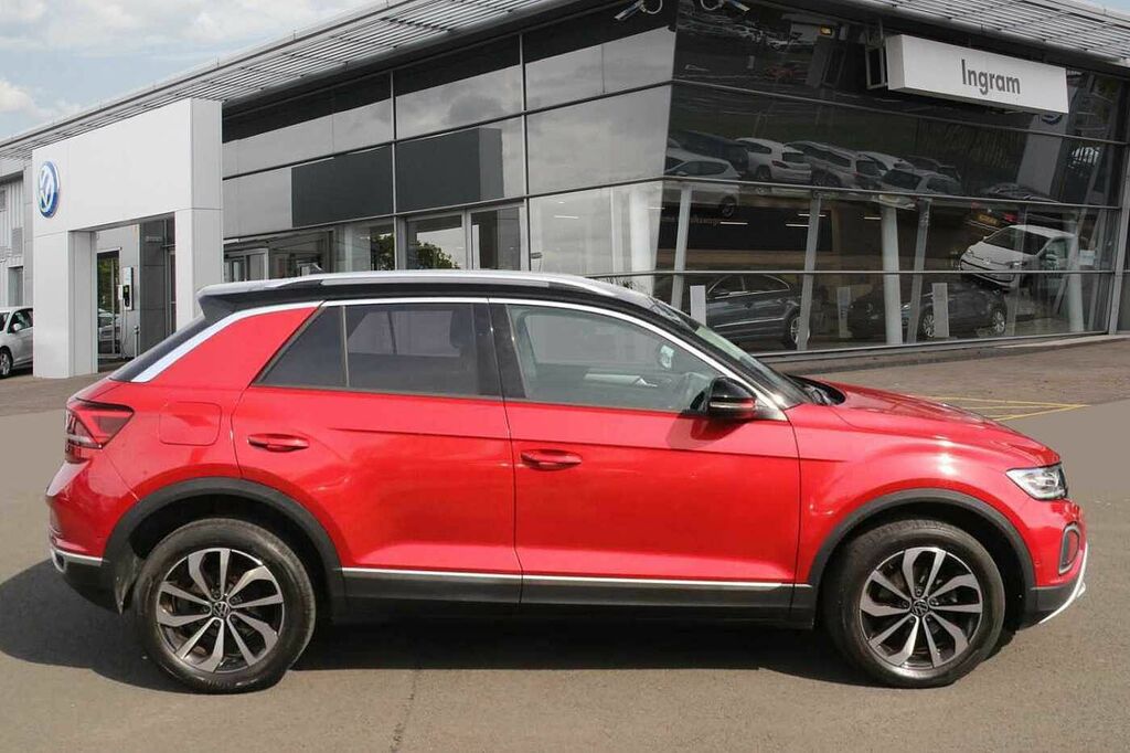 Volkswagen T-Roc 1.0 Tsi Style SJ23VMO Red #4