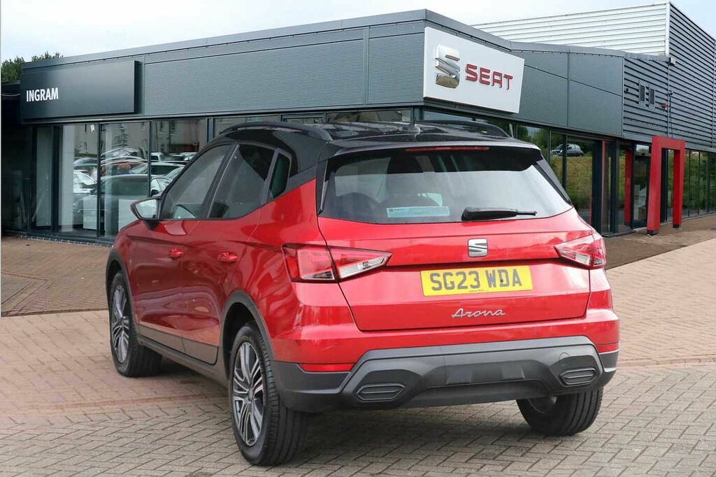 Seat Arona 1.0 Tsi Se Edition SG23WDA Red #3