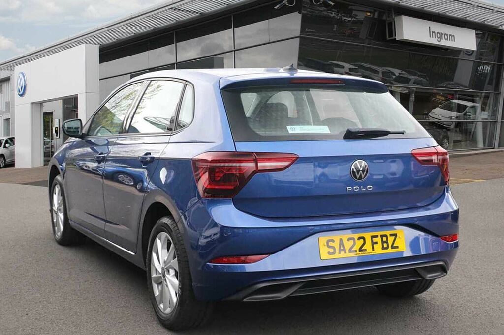 Volkswagen Polo 1.0 Tsi Style SA22FBZ Blue #3
