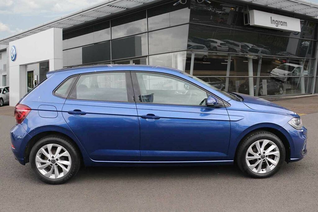 Volkswagen Polo 1.0 Tsi Style SA22FBZ Blue #4