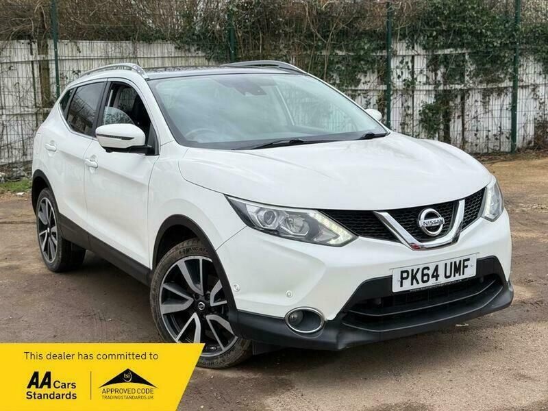 Nissan Qashqai 1.5 Dci Tekna Suv PK64UMF White #4