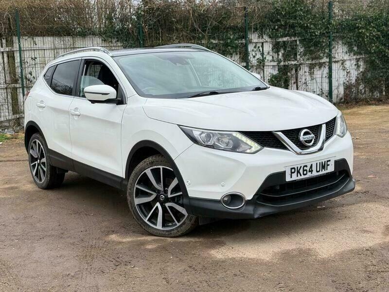 Nissan Qashqai 1.5 Dci Tekna Suv PK64UMF White #2