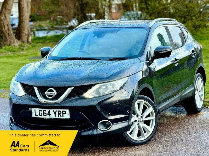 Nissan Qashqai 1.5 Dci Tekna Suv LG64YRP Black #2
